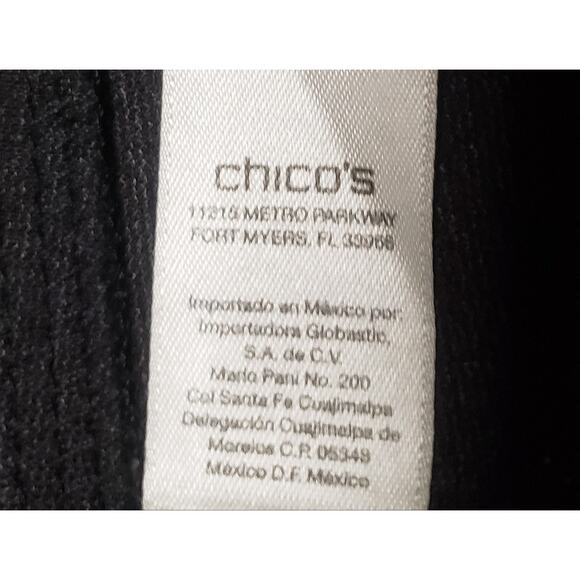Chico’s So Slimming Straight Leg Pants Size 0.5 (S/6) Gray Stretch Office Casual - Picture 3 of 8